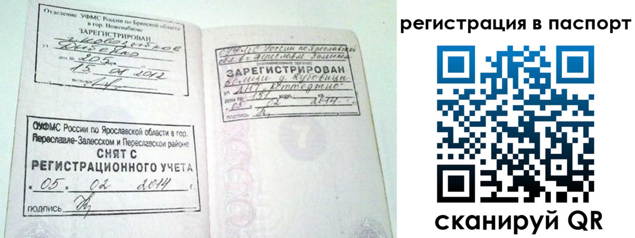 прописка в квартире в Вяземском